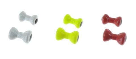 Raven and Wolf Painted Lead Dumbbell Eyes Small 4.0mm